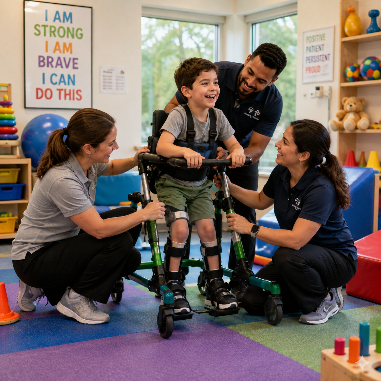 La riabilitazione pediatrica nei casi di paralisi cerebrale infantile
